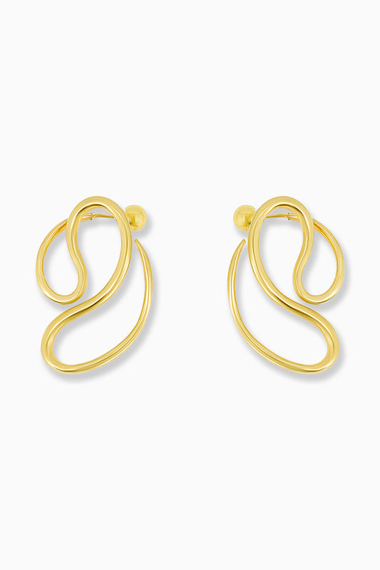Continua Earrings - Gold