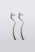 Blow Up Forma Earrings - Silver