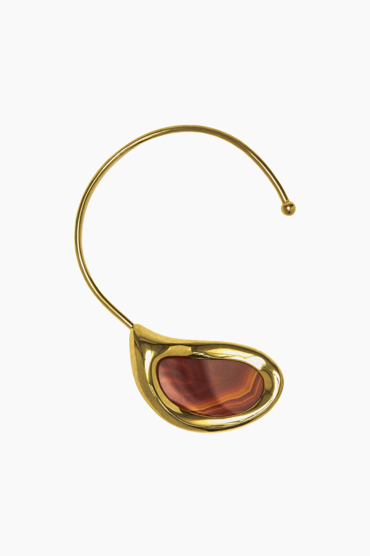 Dusk Choker - Red Agate