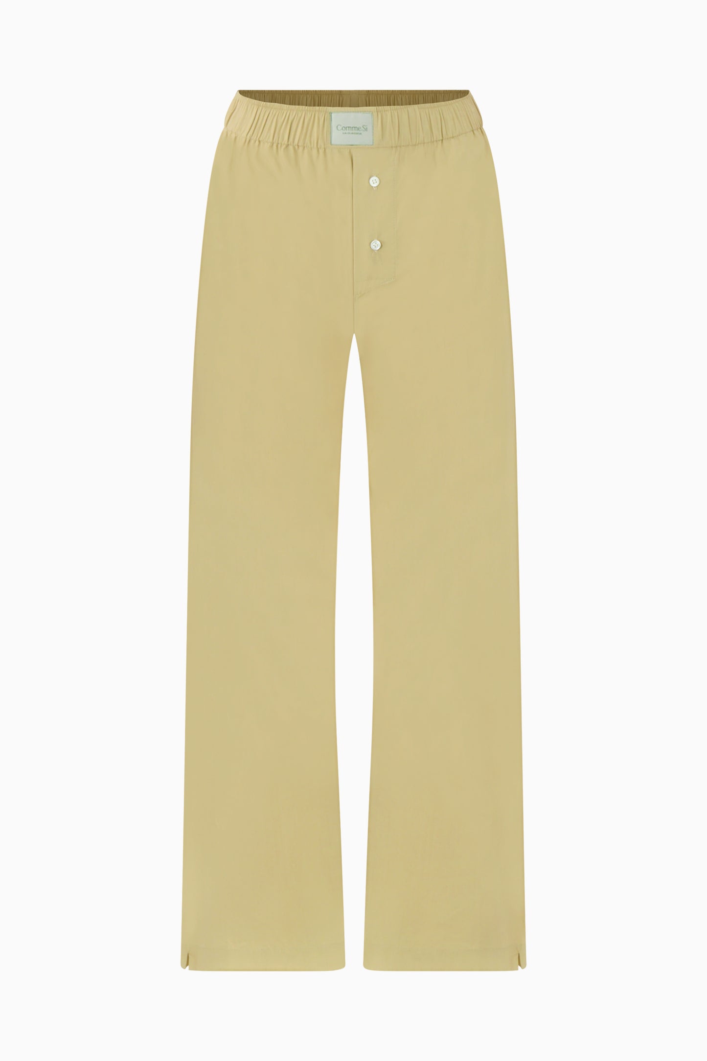 Poplin Lounge Pant - Camel