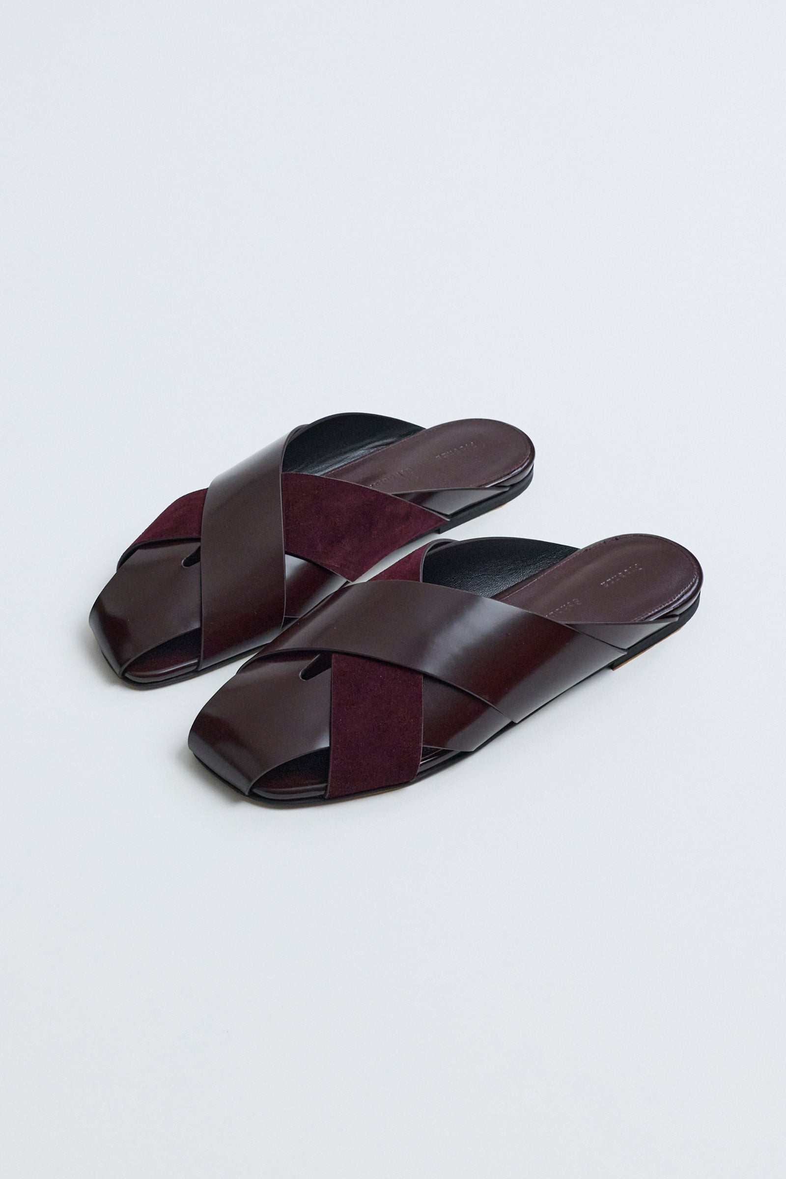 Slant Cross Slides — Merlot
