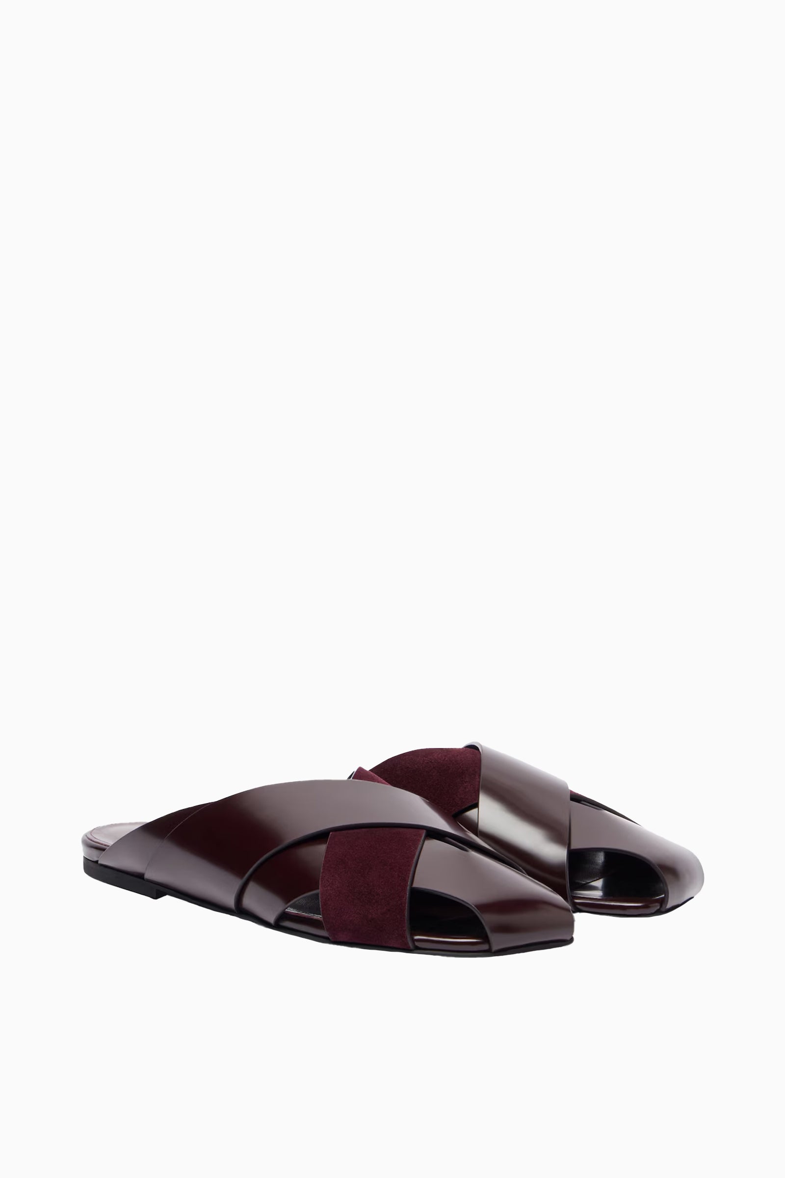 Slant Cross Slides — Merlot