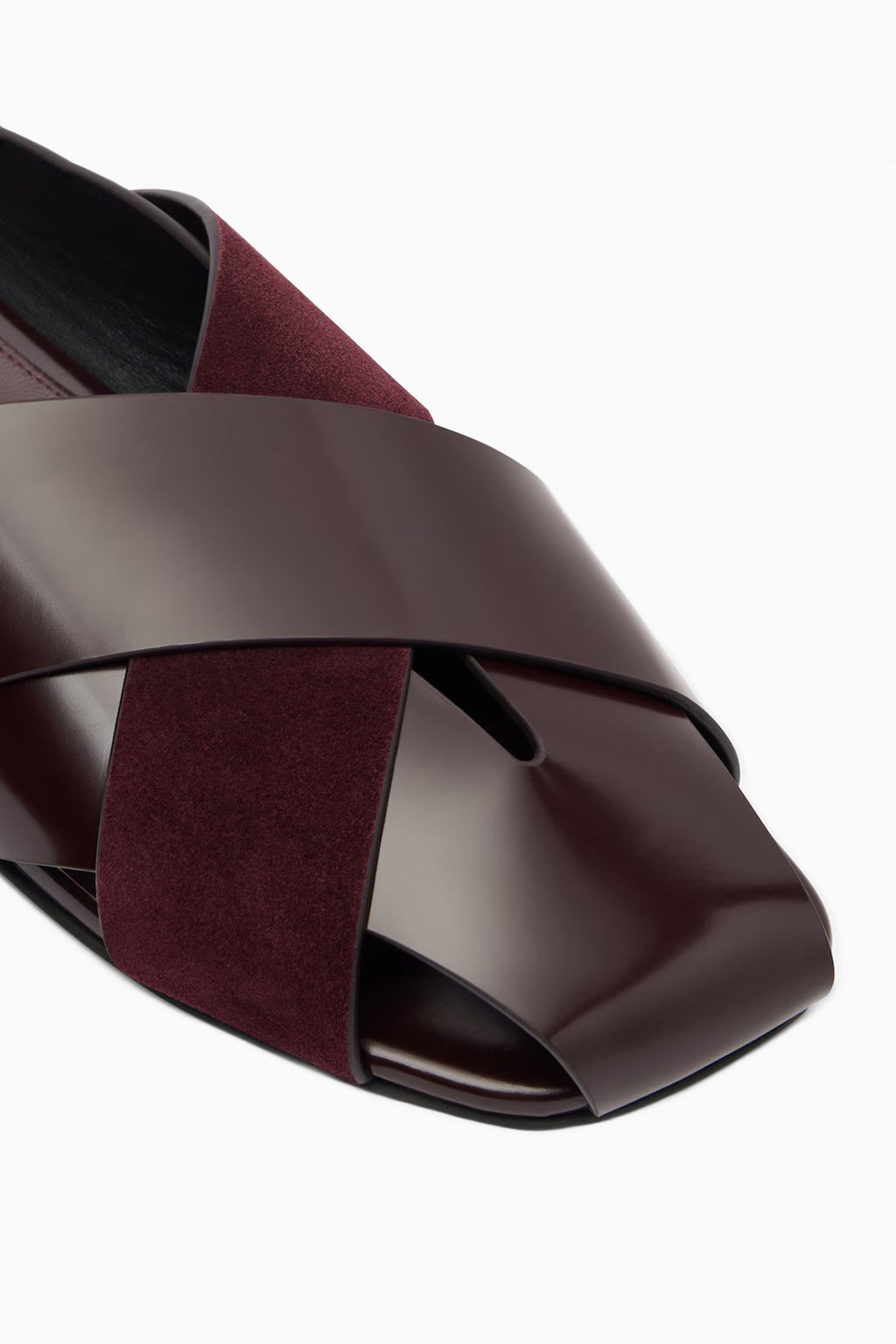 Slant Cross Slides — Merlot
