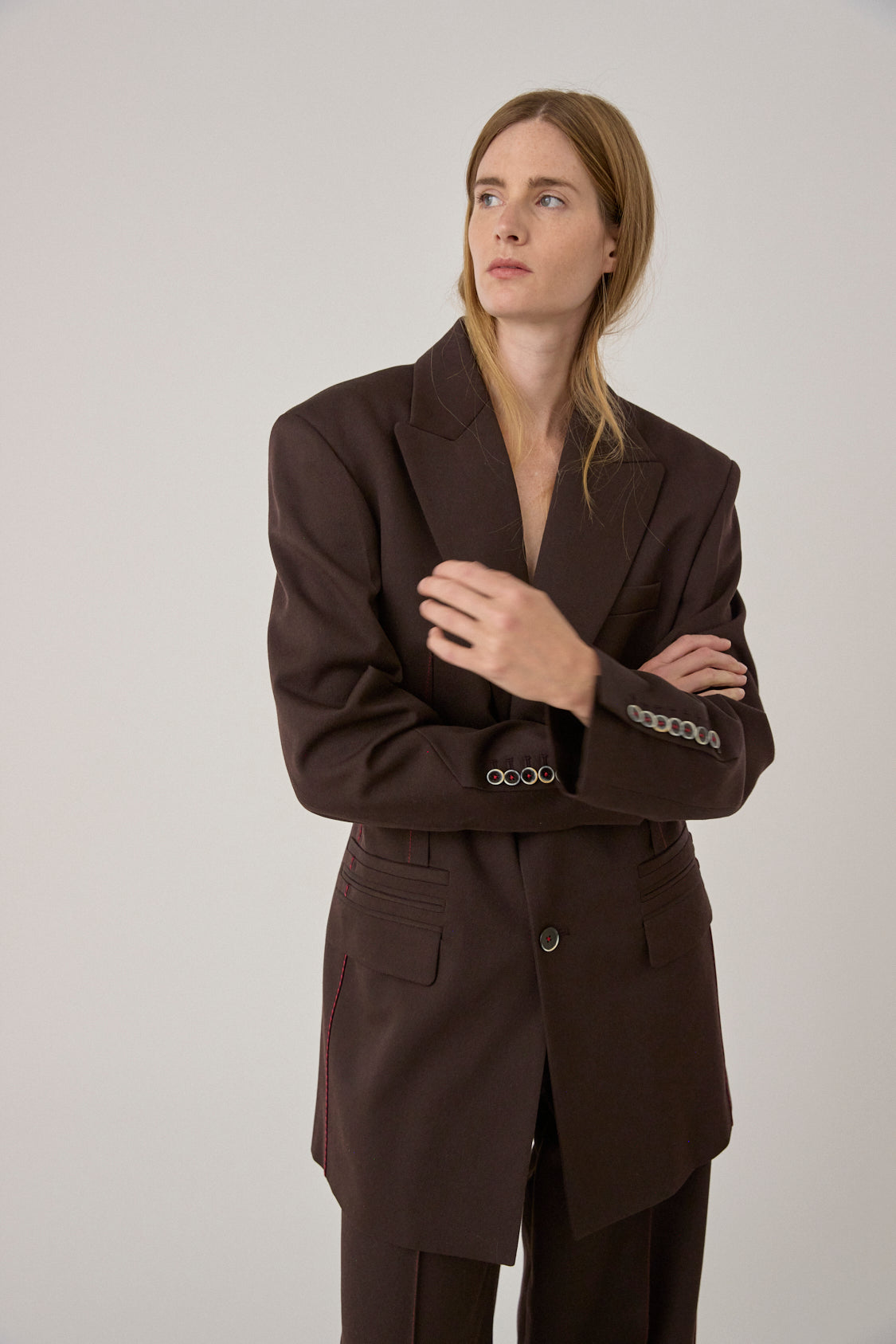 Oversized Cinch-Back Jacket