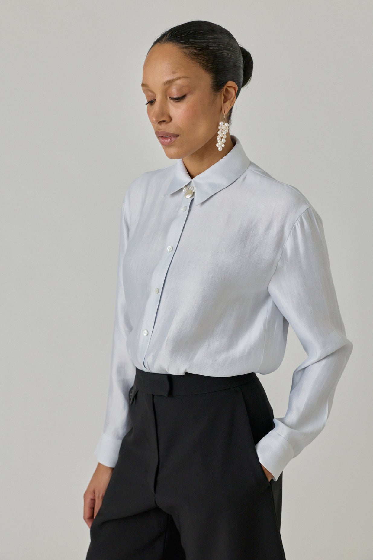 Oversized Sheer Shirt