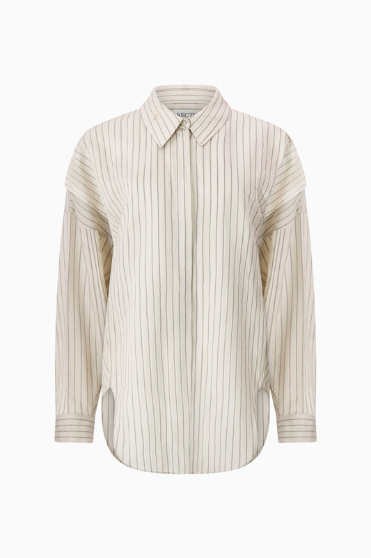 Double Layer Stripe Shirt