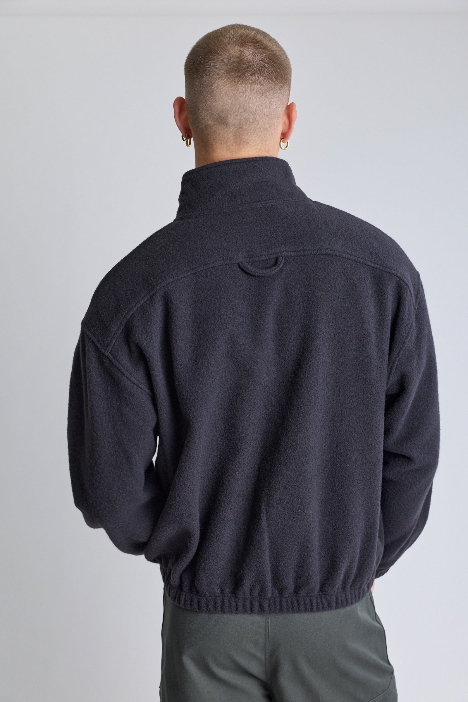 Polar Fleece Sweatshirt - Charbon