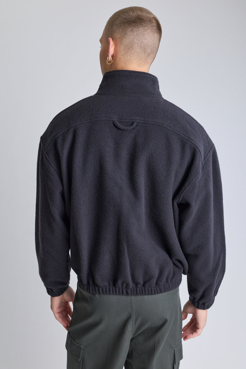 Polar Fleece Sweatshirt - Charbon