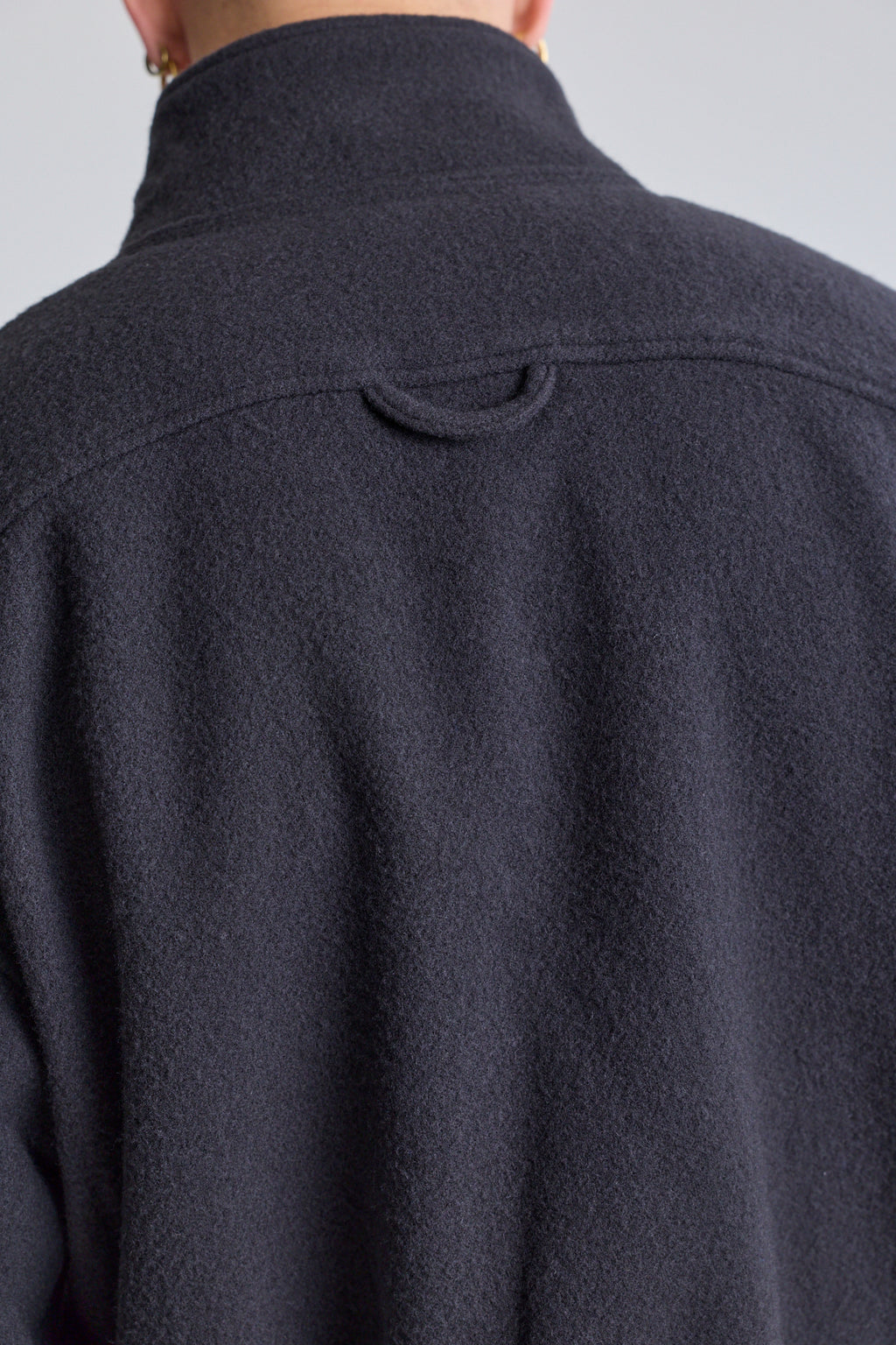 Polar Fleece Sweatshirt - Charbon
