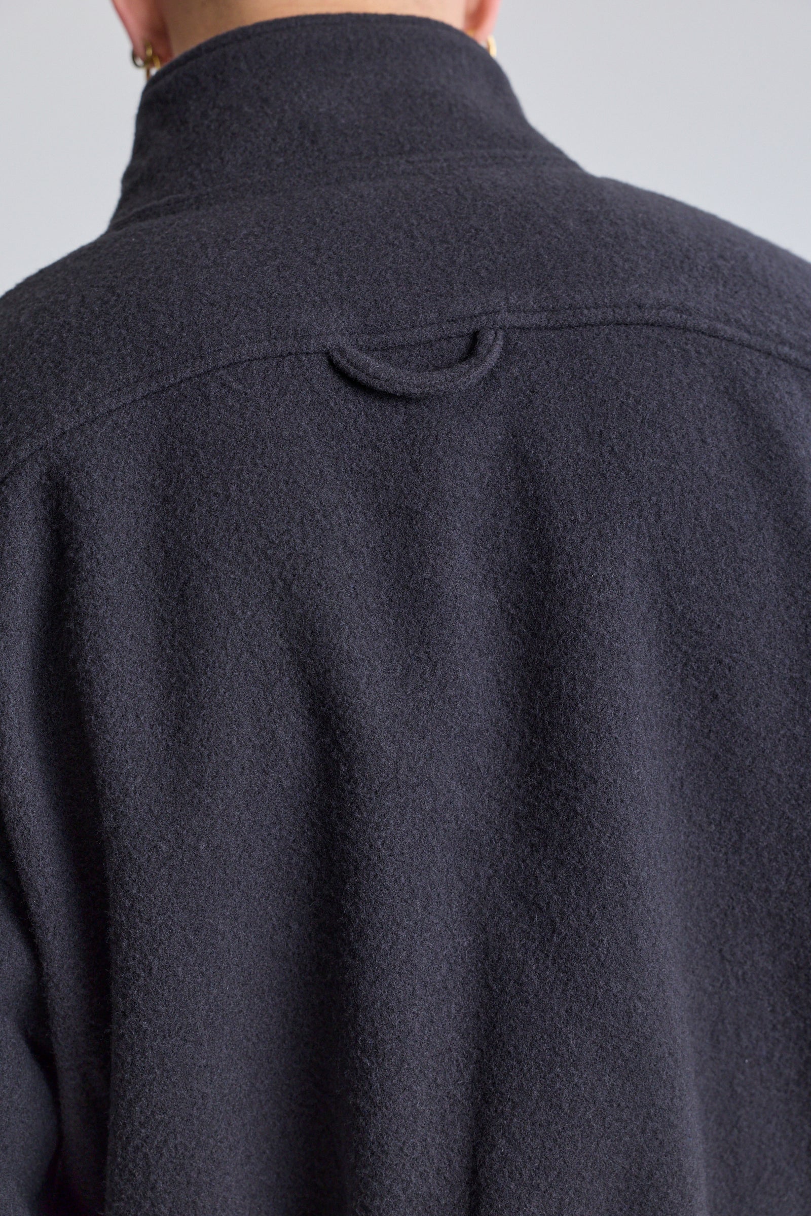 Polar Fleece Sweatshirt - Charbon