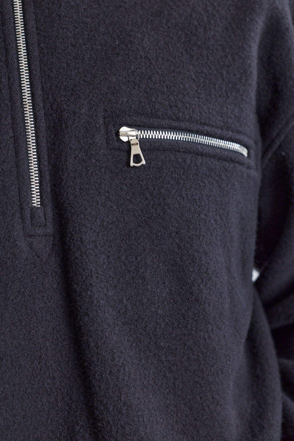 Polar Fleece Sweatshirt - Charbon