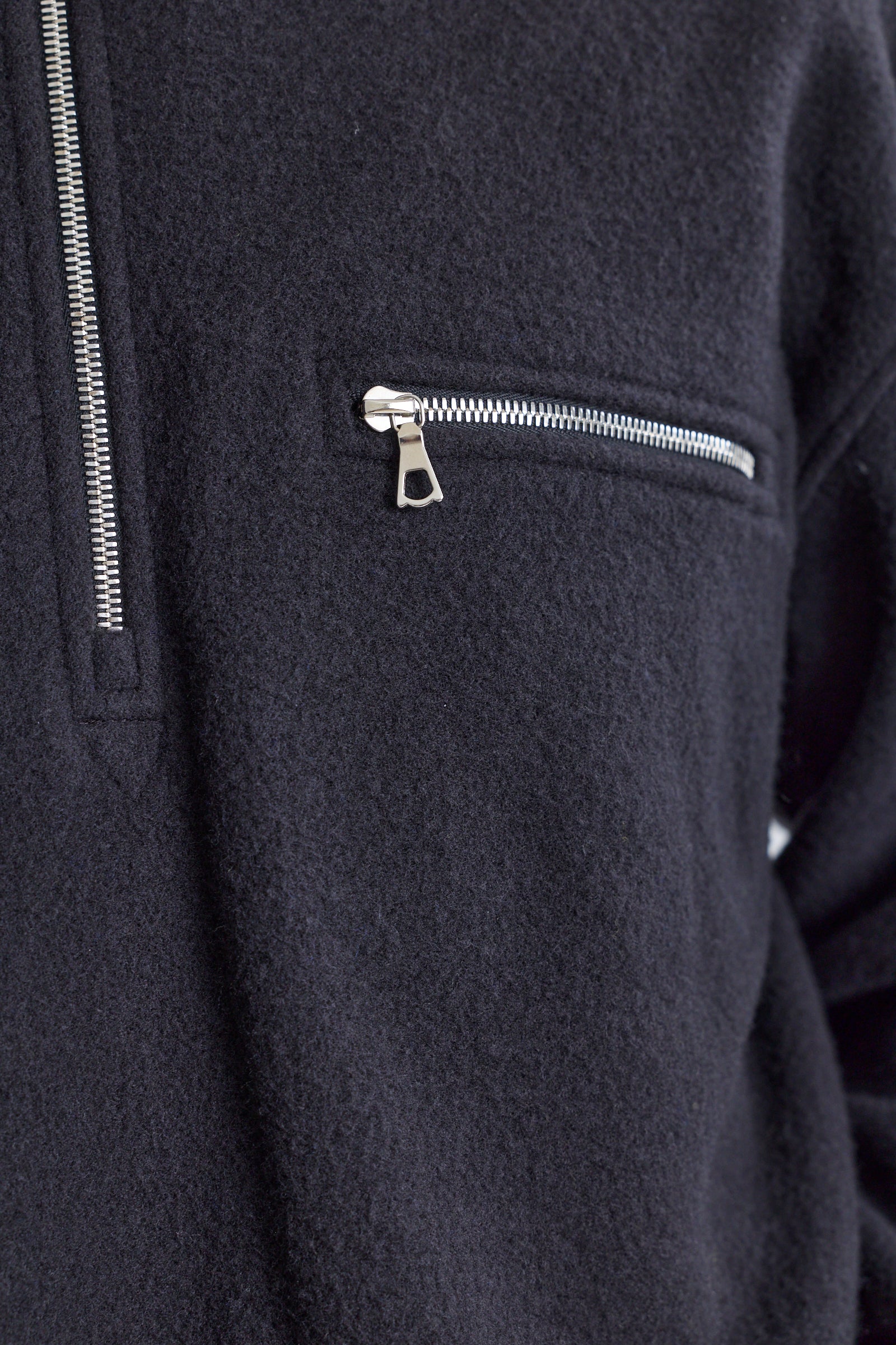 Polar Fleece Sweatshirt - Charbon