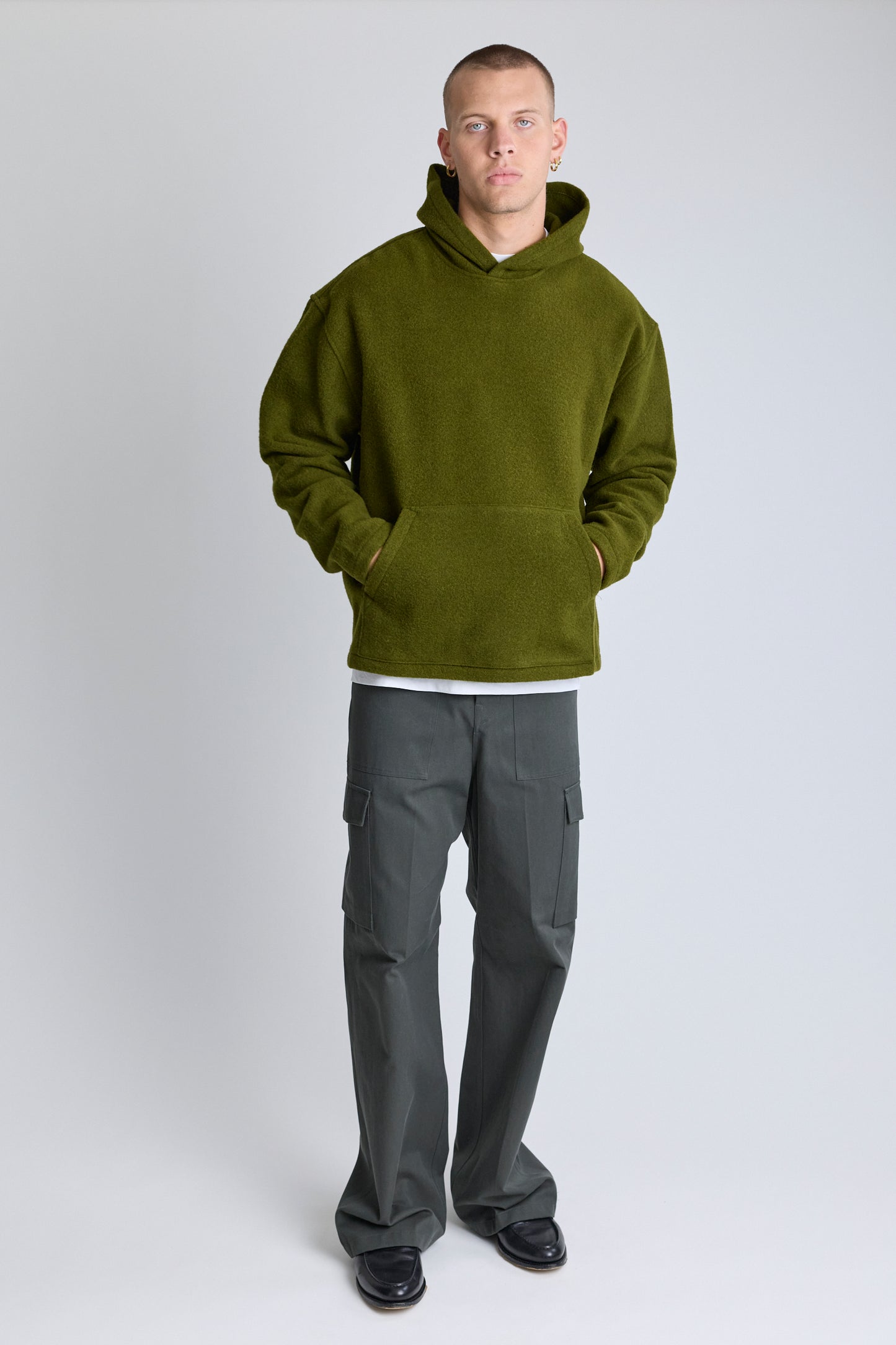 Fleece Hoodie - Soil