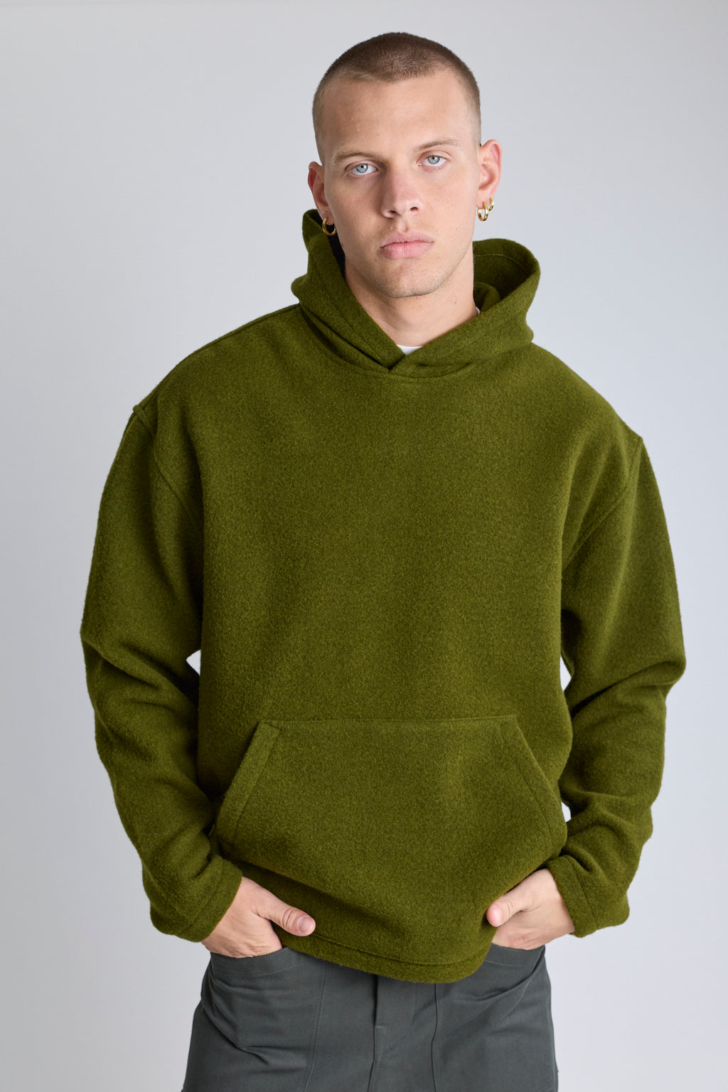 Fleece Hoodie - Soil
