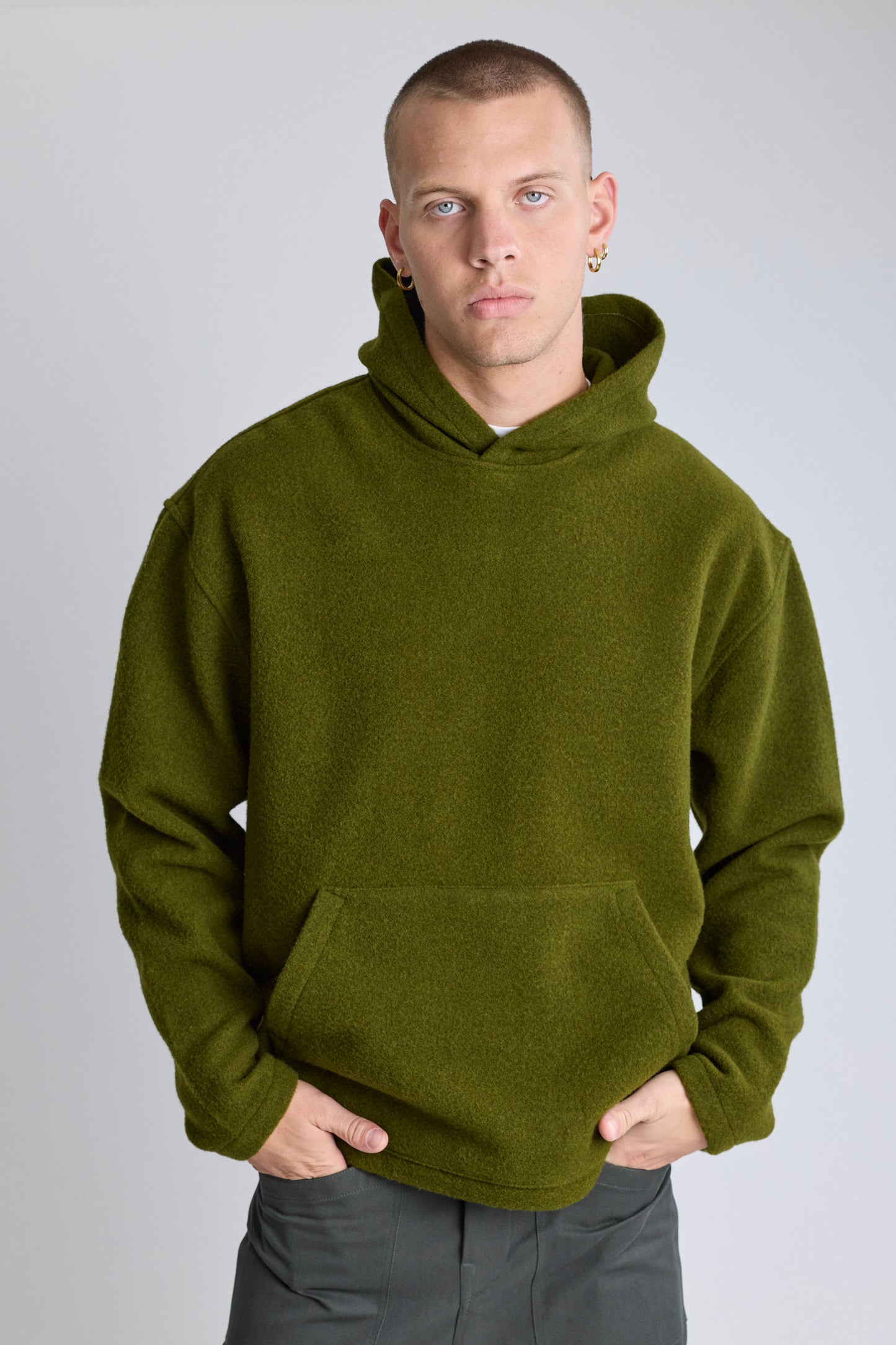 Fleece Hoodie - Soil