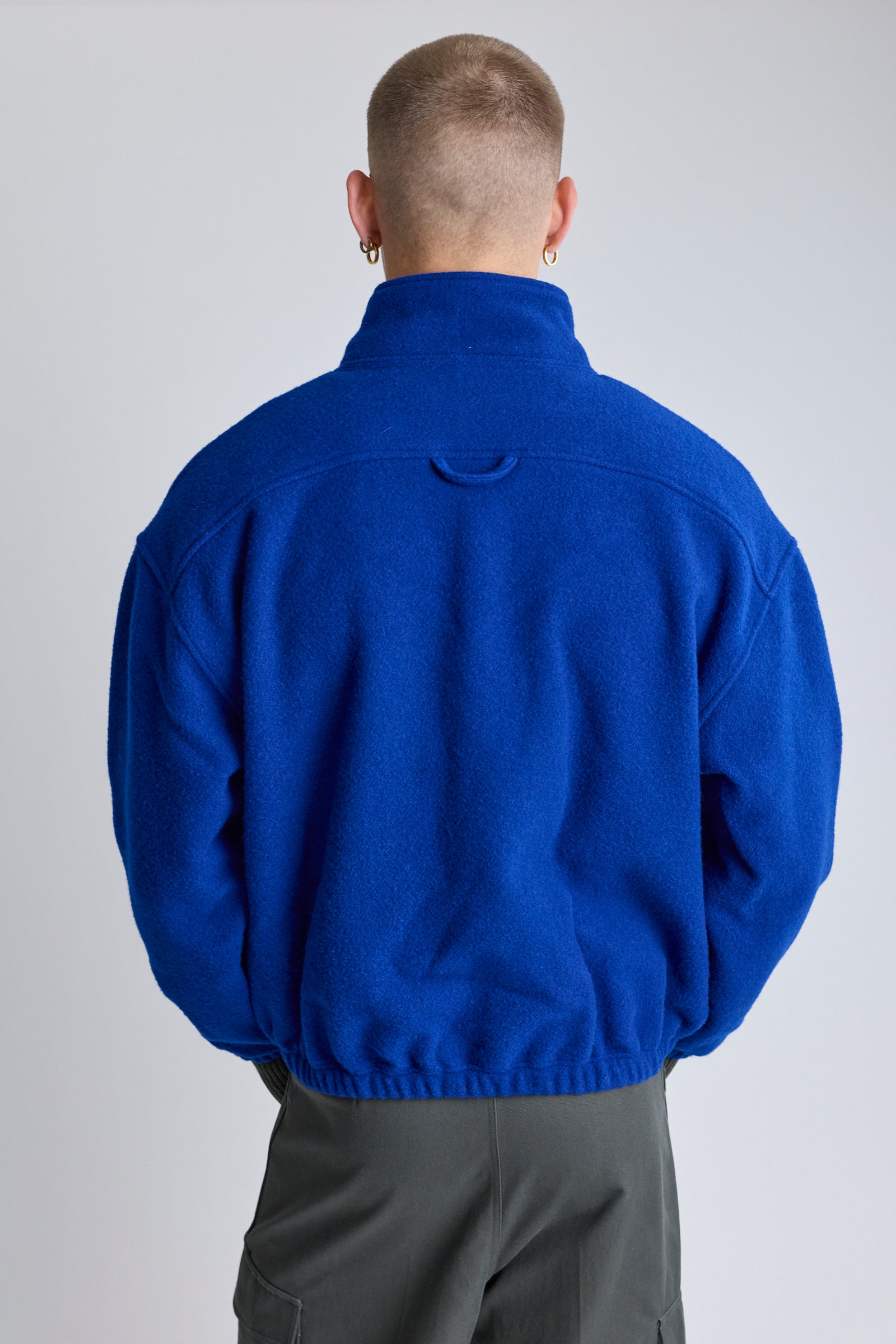 Polar Fleece Sweatshirt - Indigo