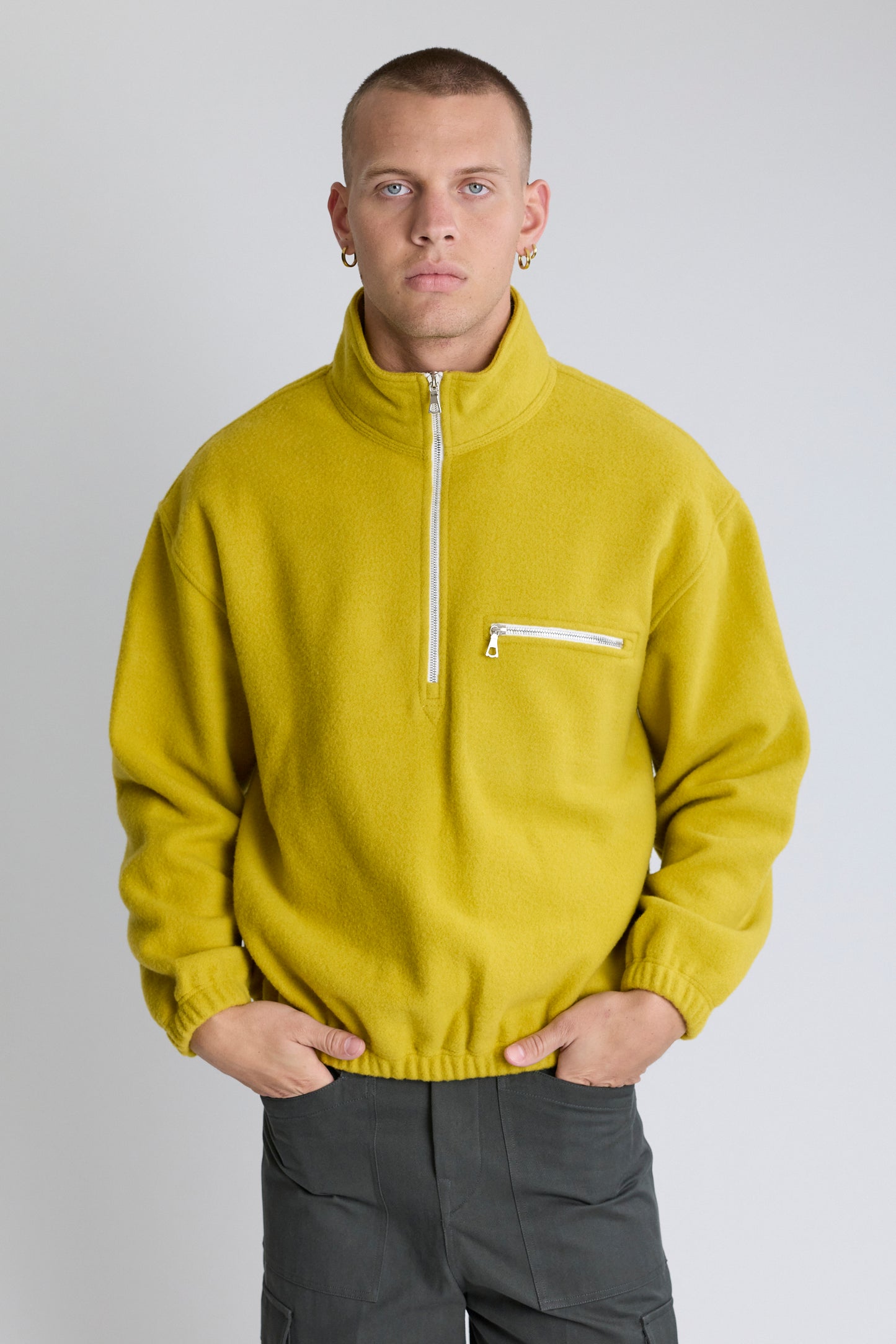 Polar Fleece Sweatshirt - Wax