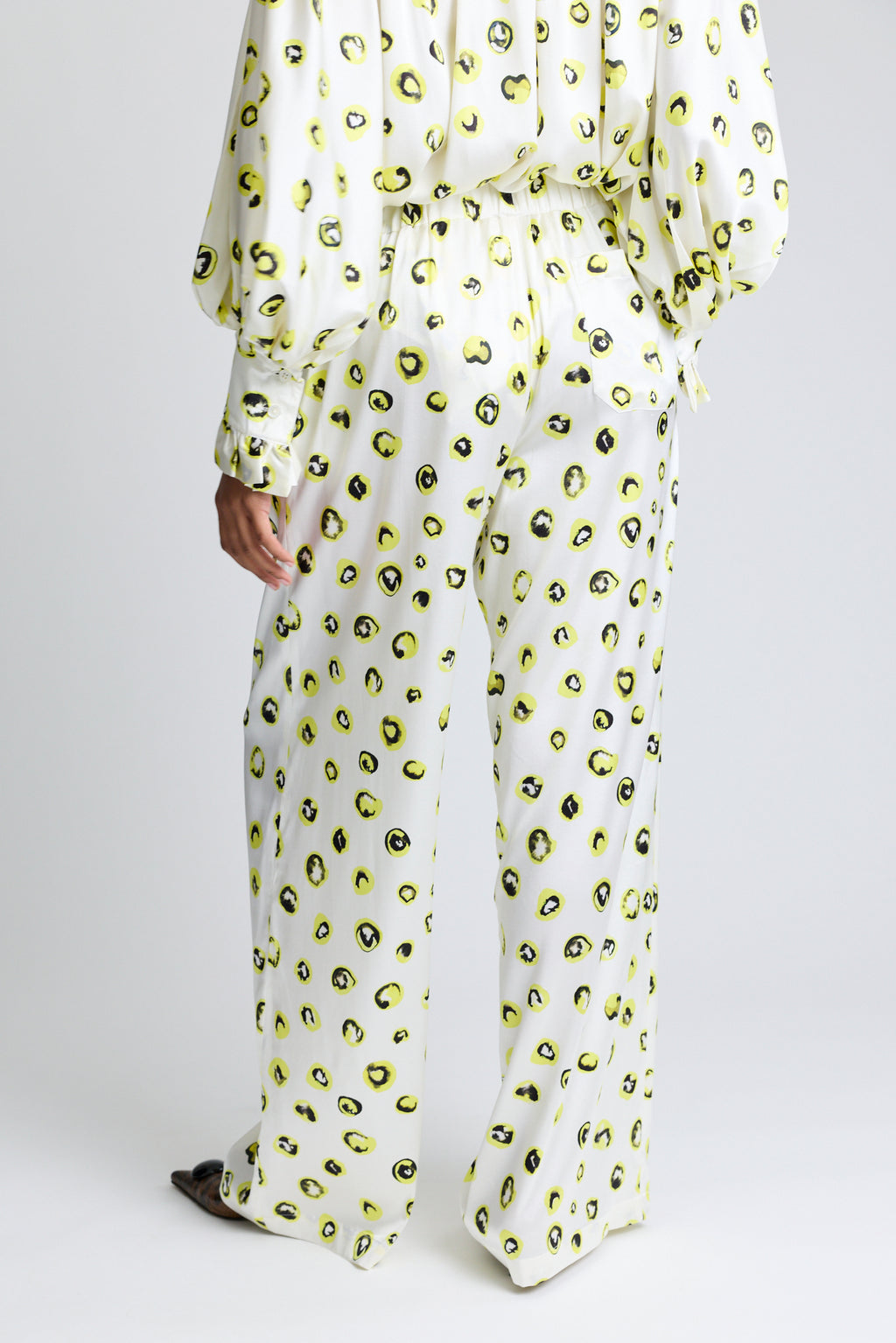 The Palazzo Pant - Sunny & Black