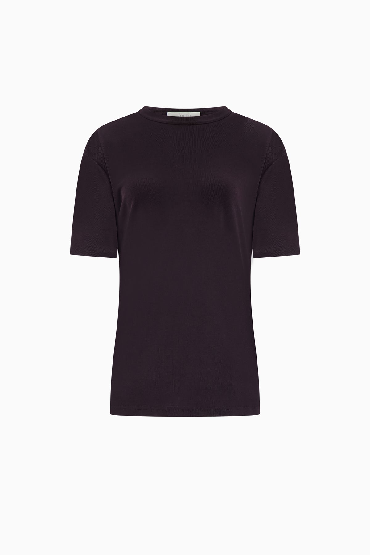 Rond Short Sleeve T-Shirt - Black Grape