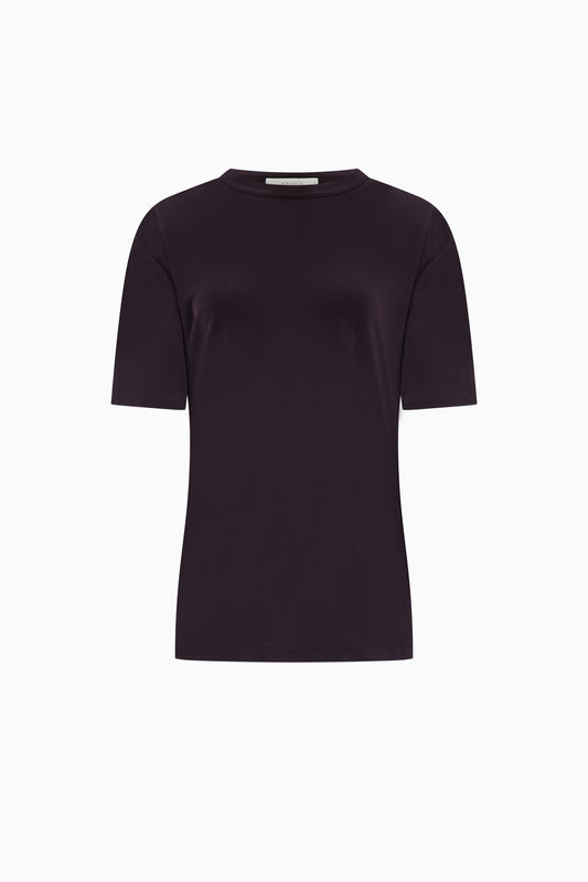 Rond Short Sleeve T-Shirt - Black Grape