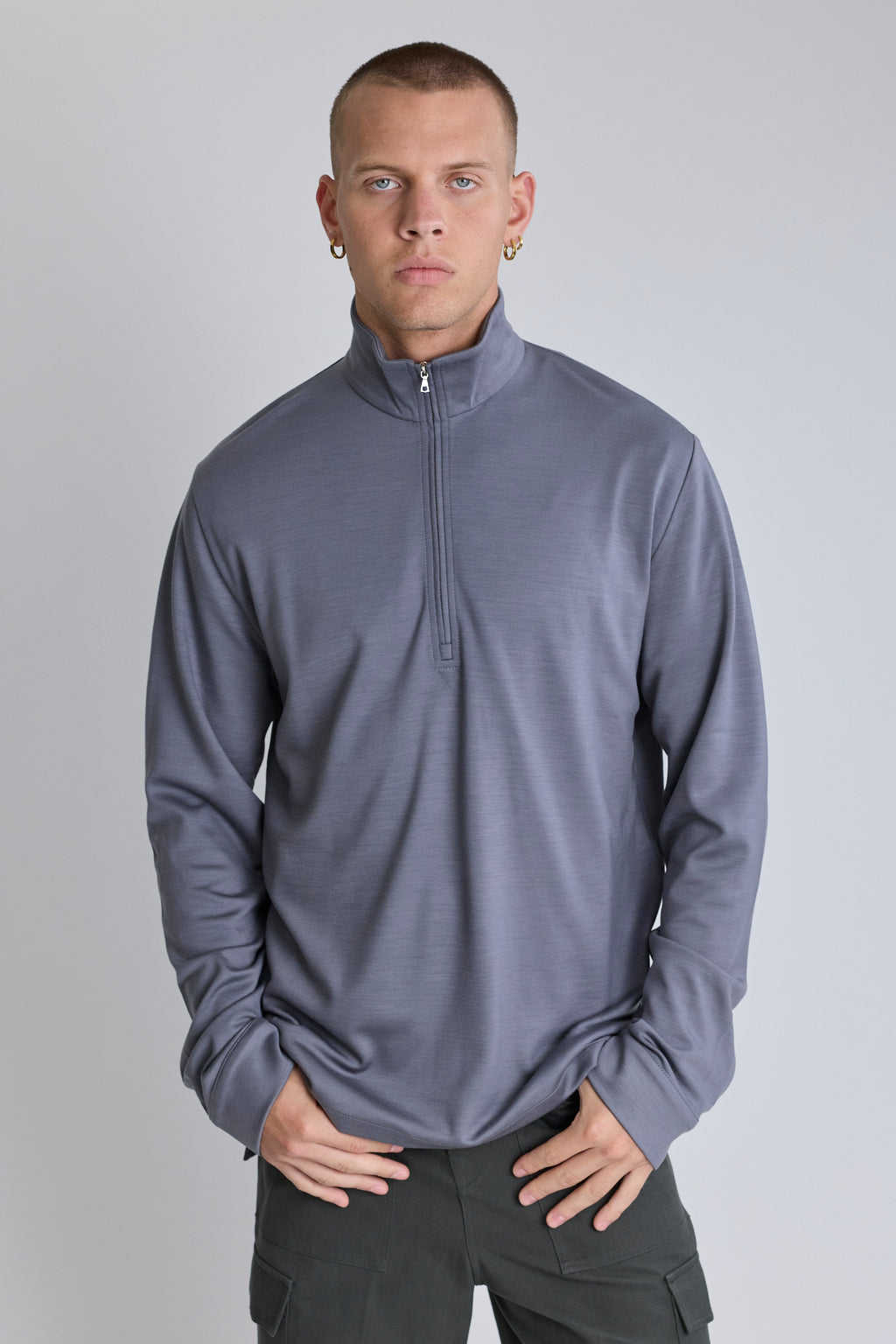 Polar Jogging Shirt - Zinc