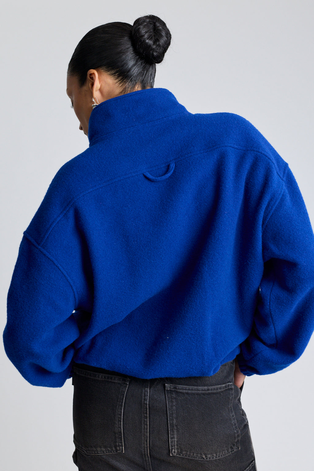 Polar Fleece Sweatshirt - Indigo