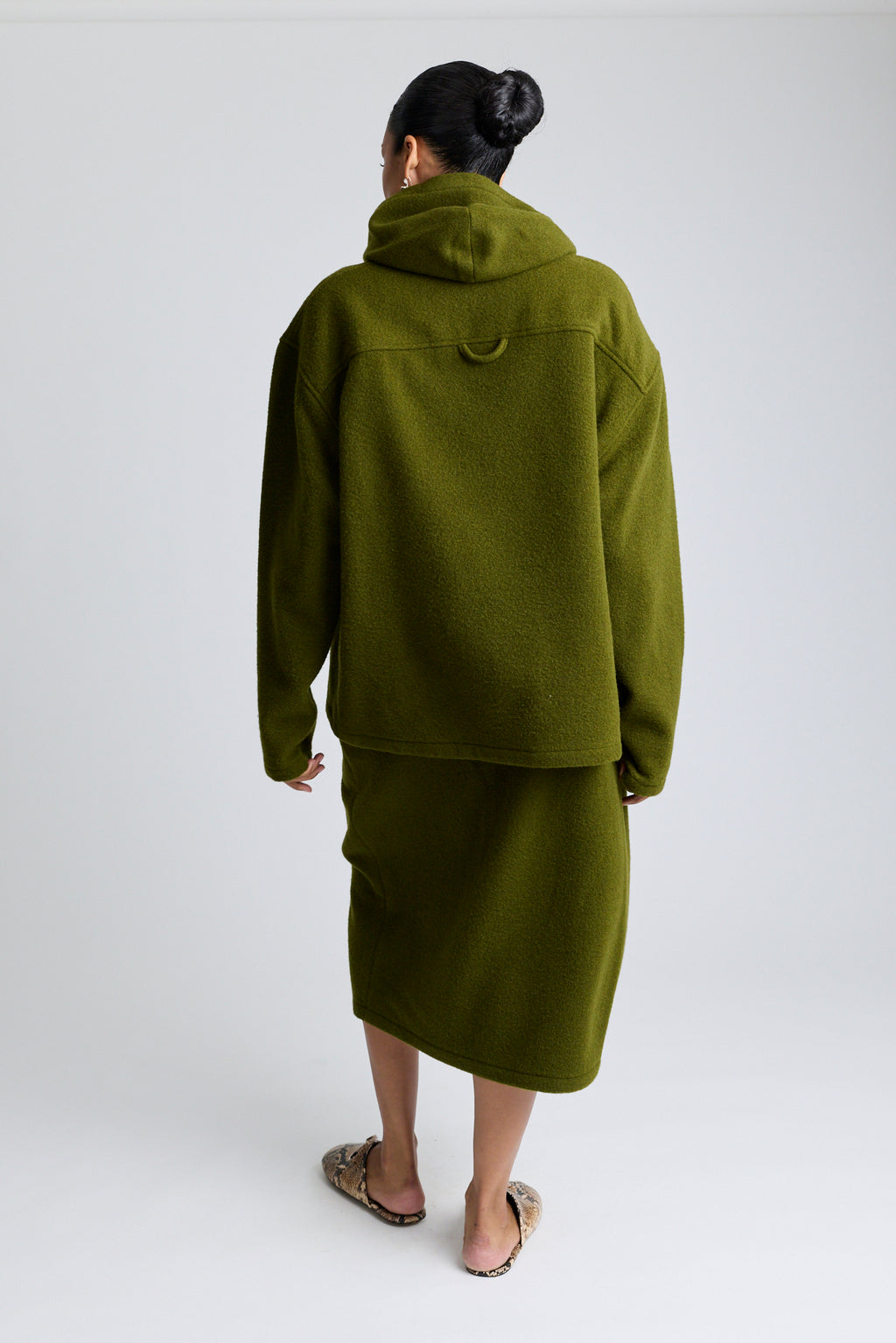 Fleece Hoodie - Soil