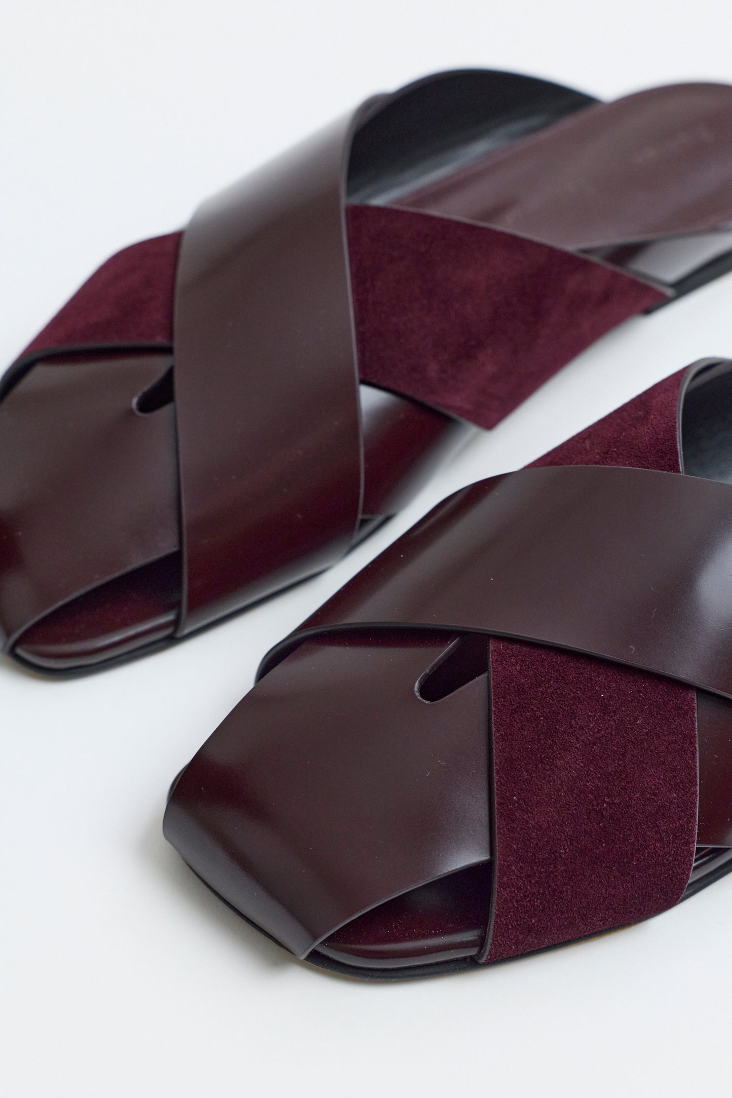 Slant Cross Slides — Merlot