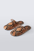 Snake Slipper w/ Bow