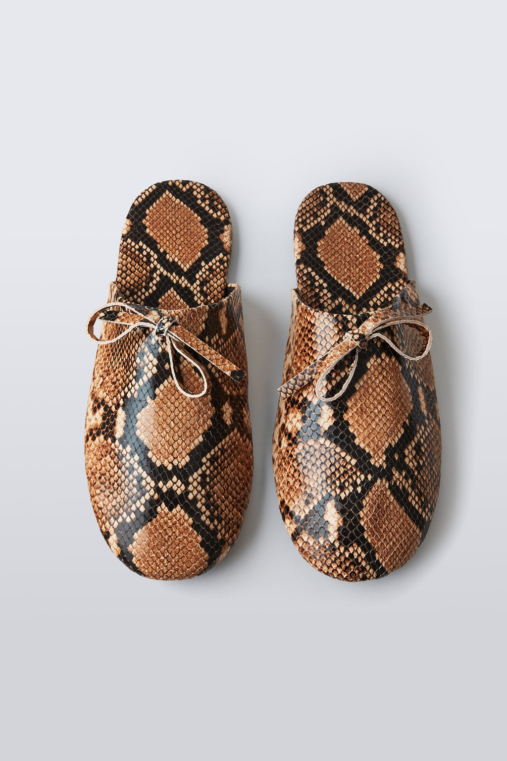 Snake Slipper w/ Bow