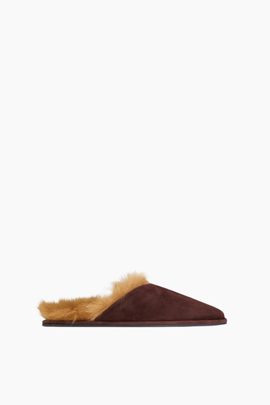 Atik Shearling Leather Flats