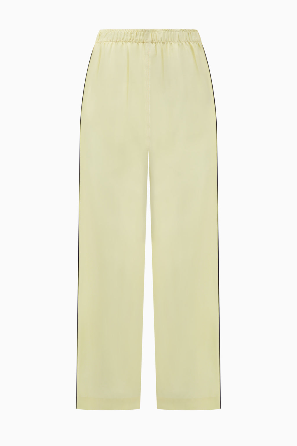 Silk Lounge Pant Piped - Butter