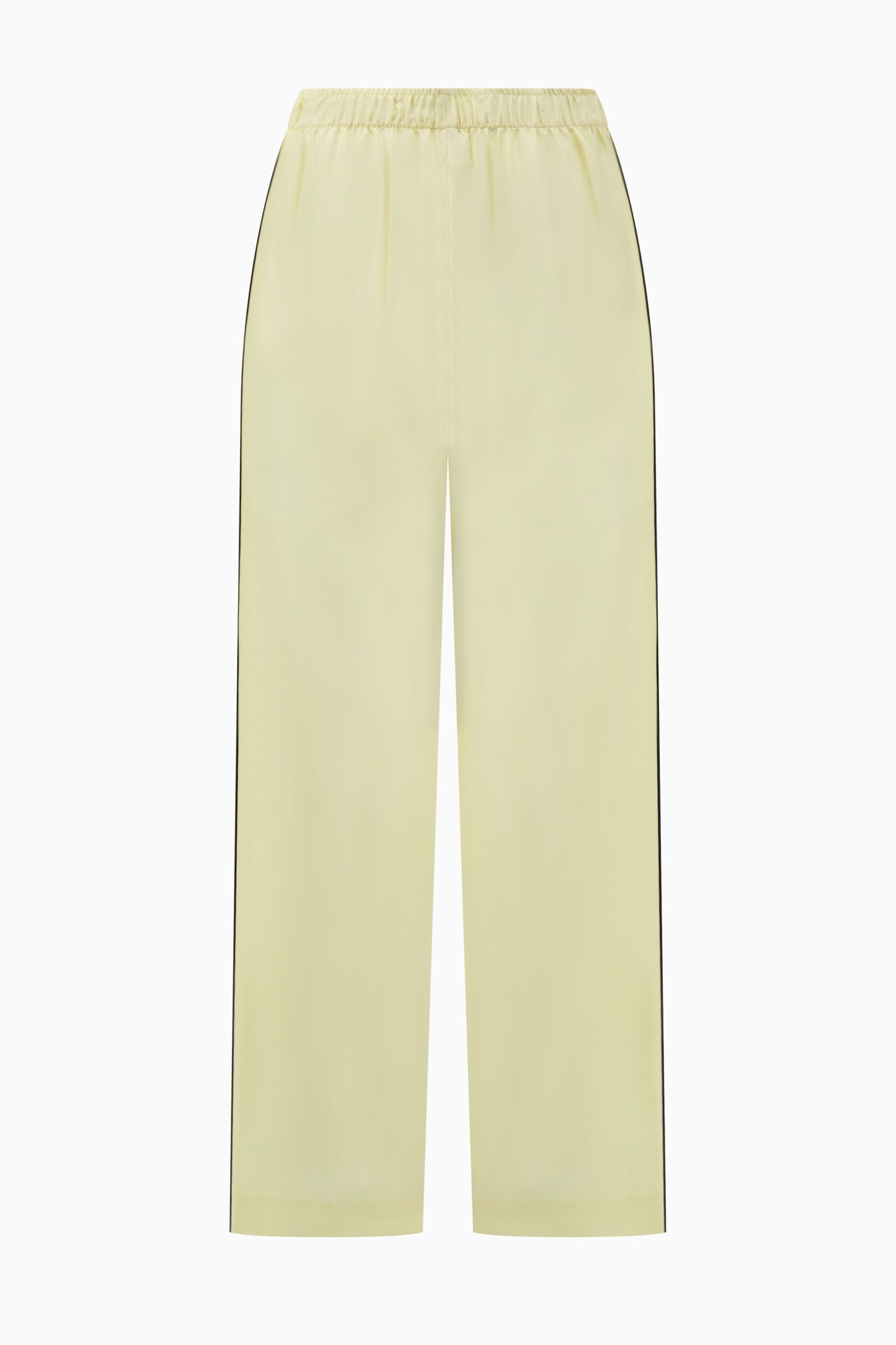 Silk Lounge Pant Pipped - Butter