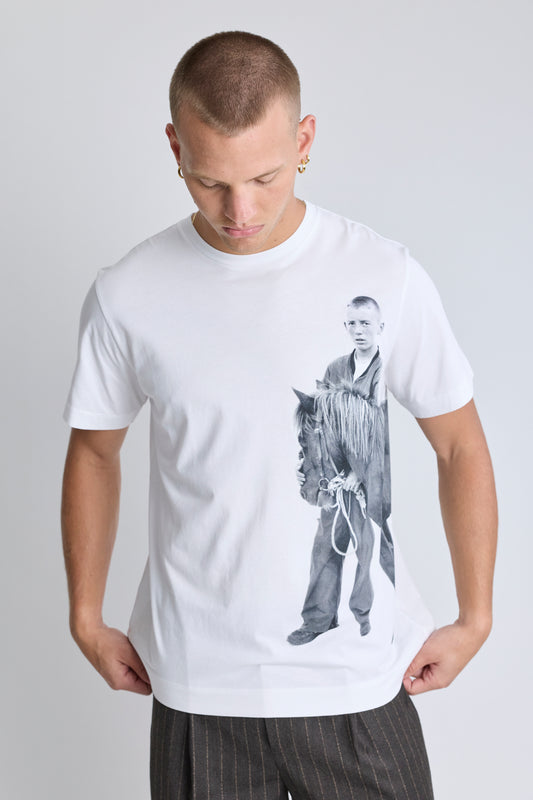 Pony Kid Print T-Shirt