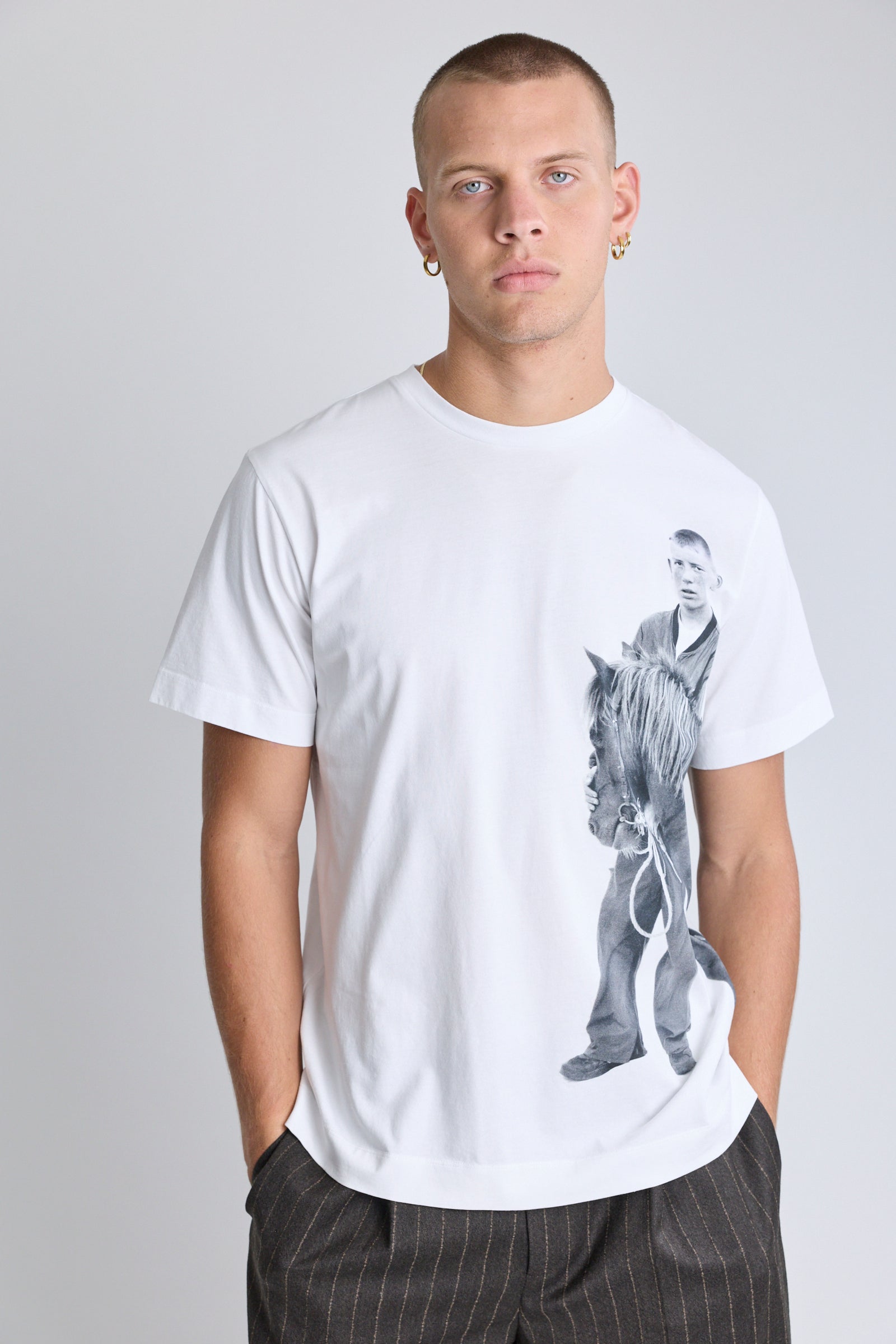 Pony Kid Print T-Shirt
