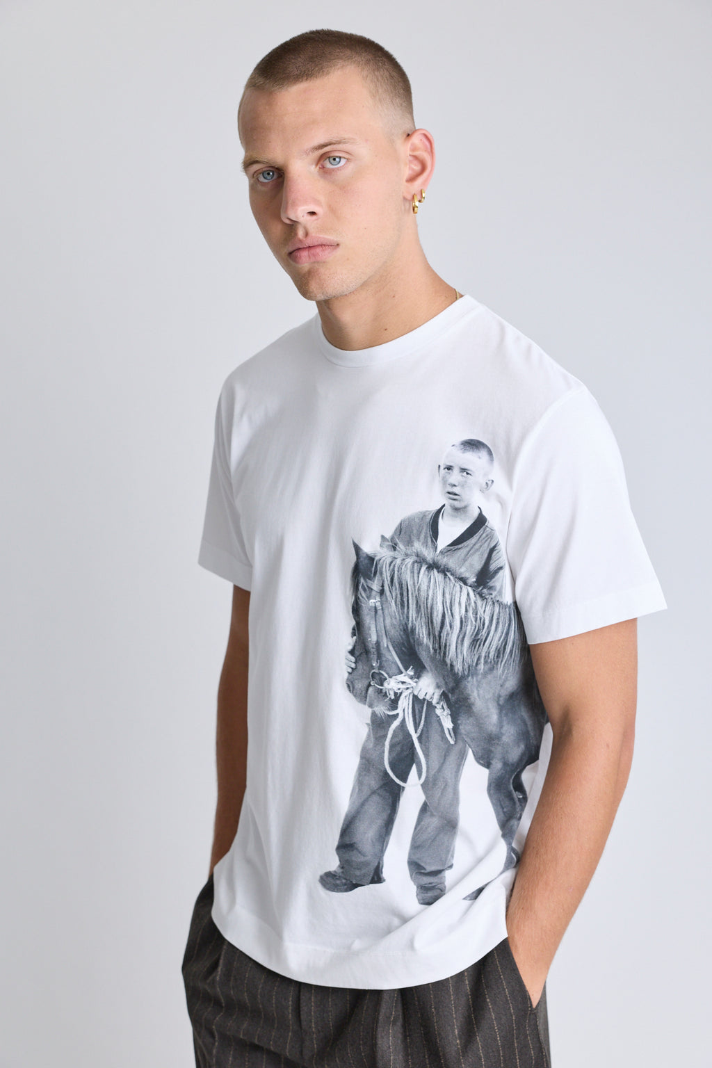 Pony Kid Print T-Shirt