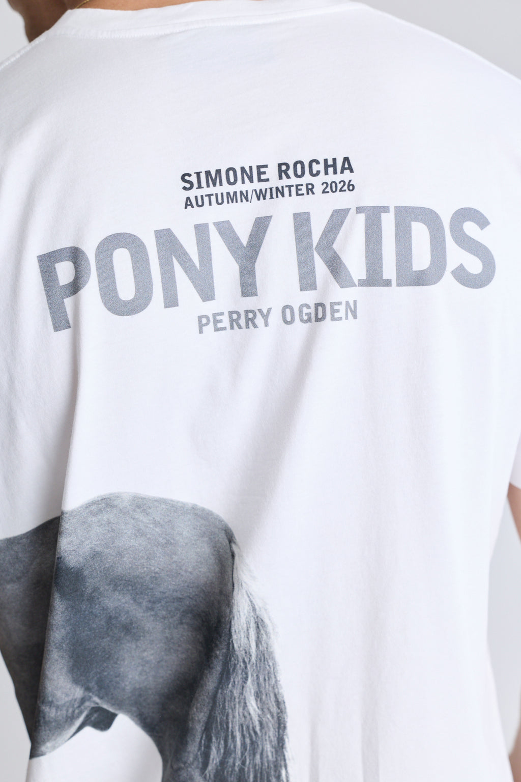 Pony Kid Print T-Shirt