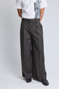 Wide Leg Trousers - Chocolate