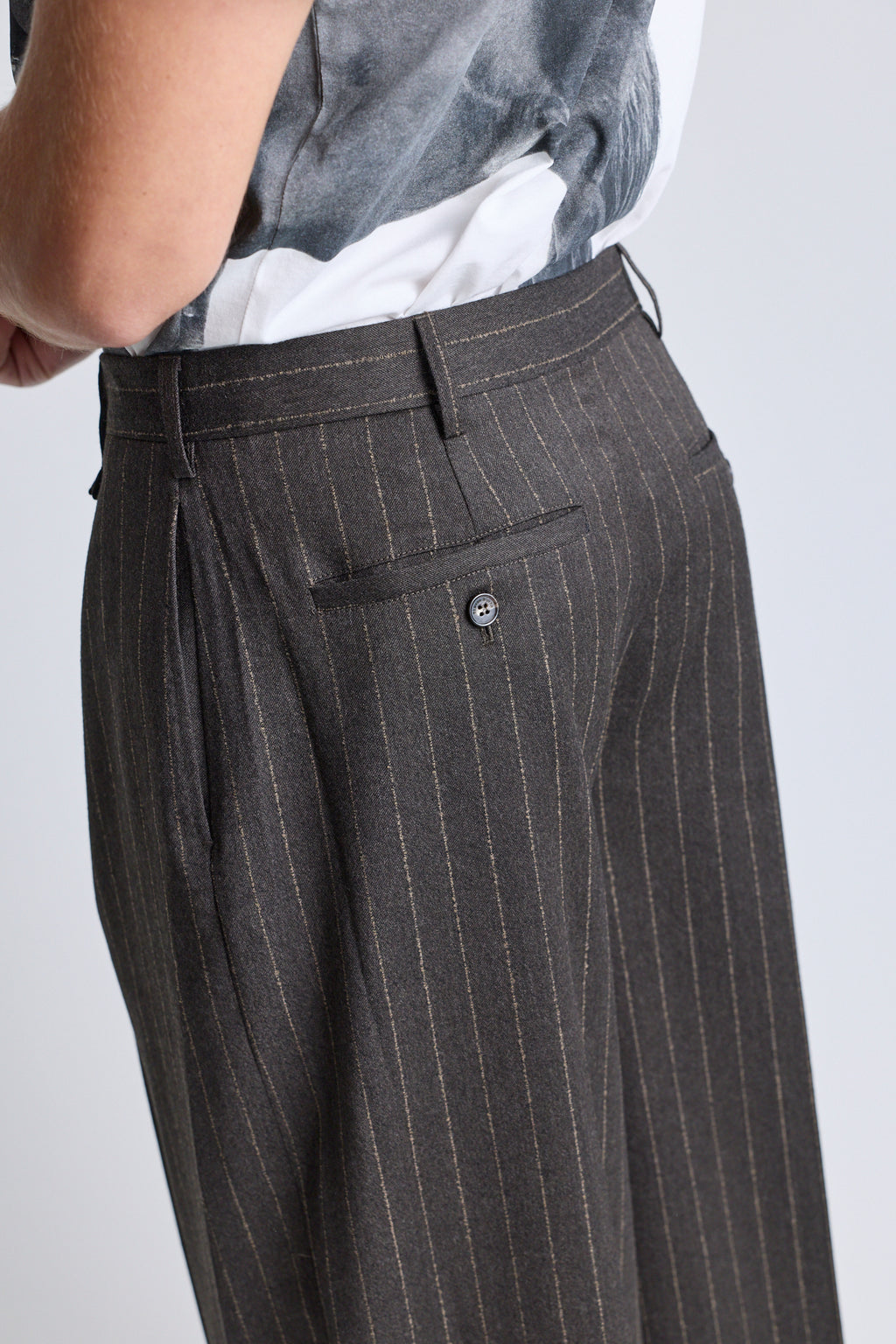 Wide Leg Trousers - Chocolate