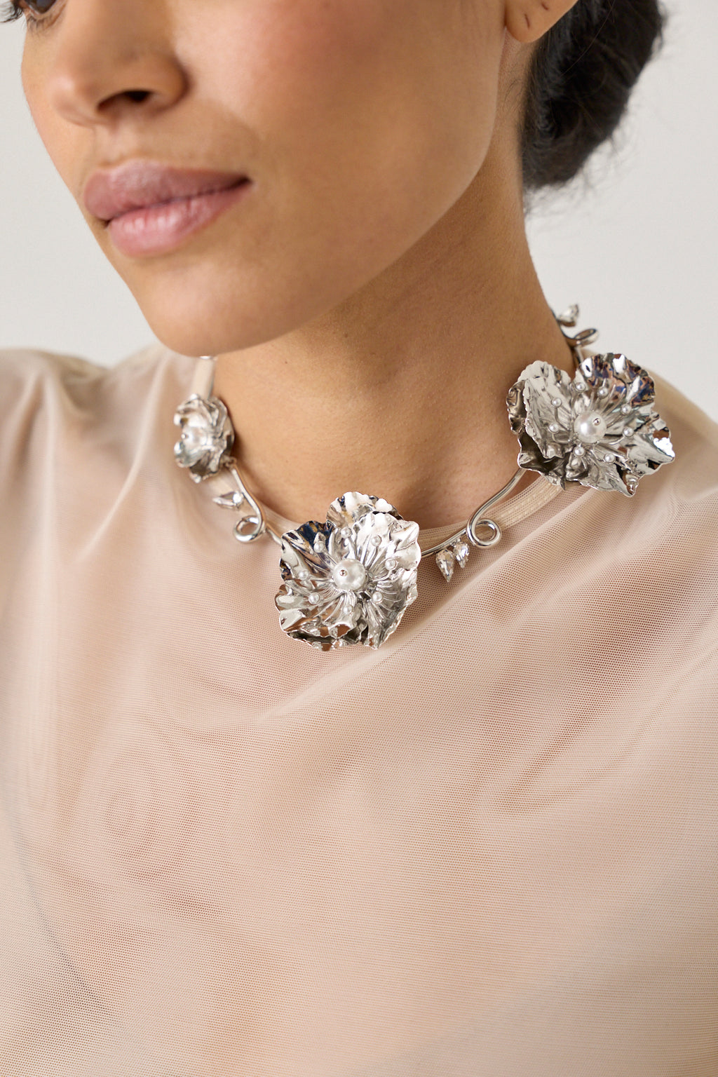 Turbo Blooming Poppy Necklace