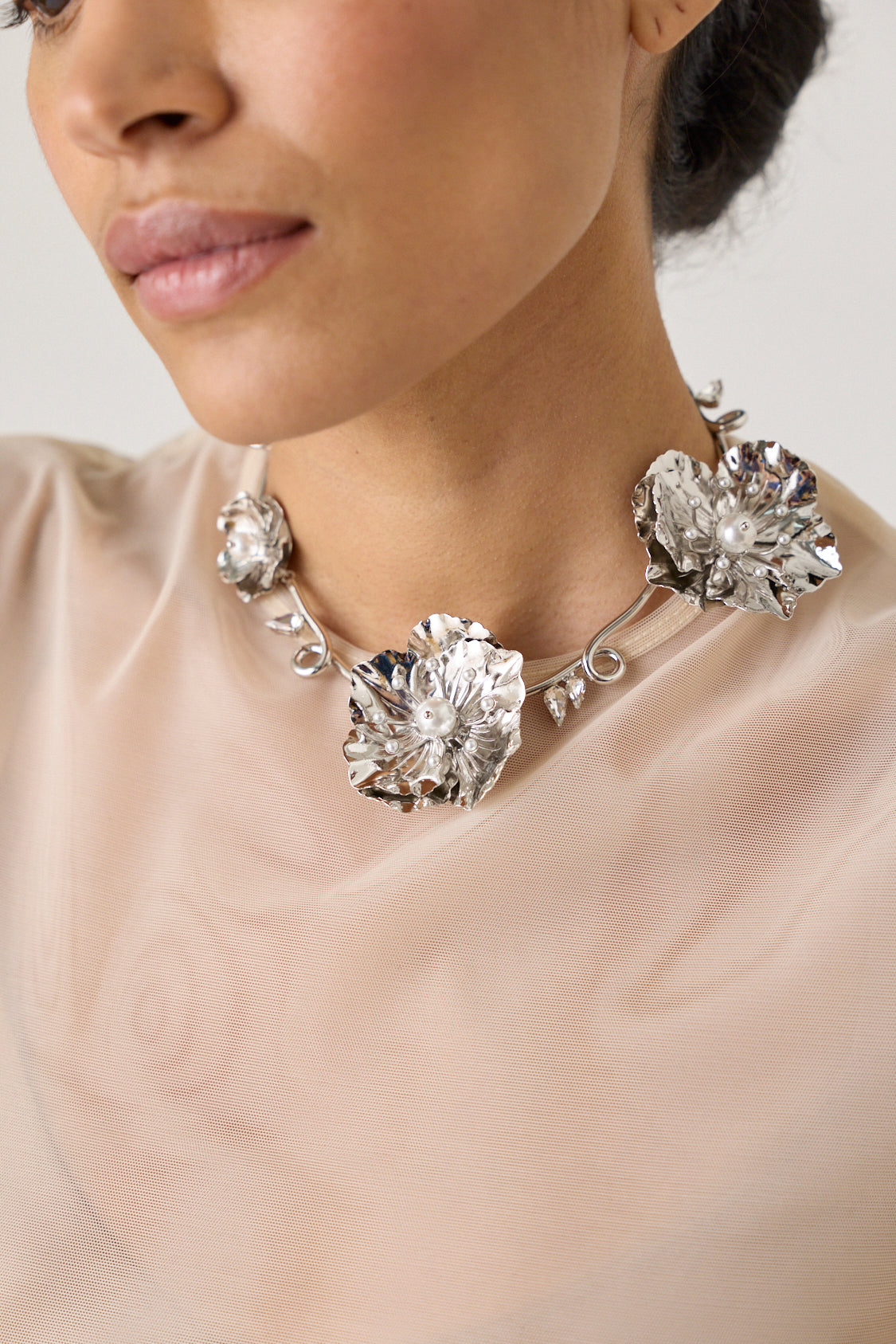 Turbo Blooming Poppy Necklace