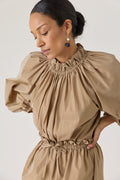 Ruched Billow Balloon Top