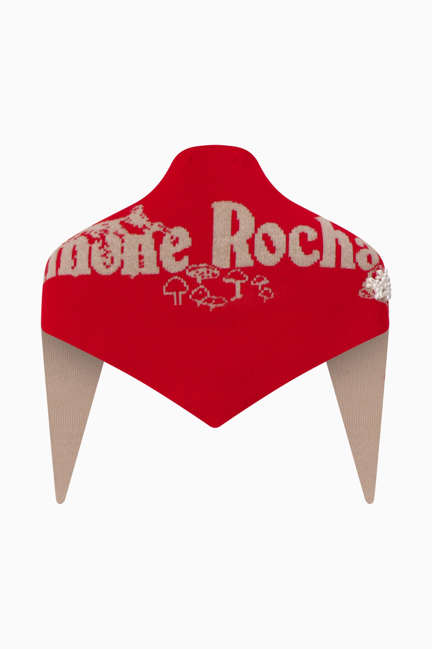 Graphic Logo Knit Neckerchief