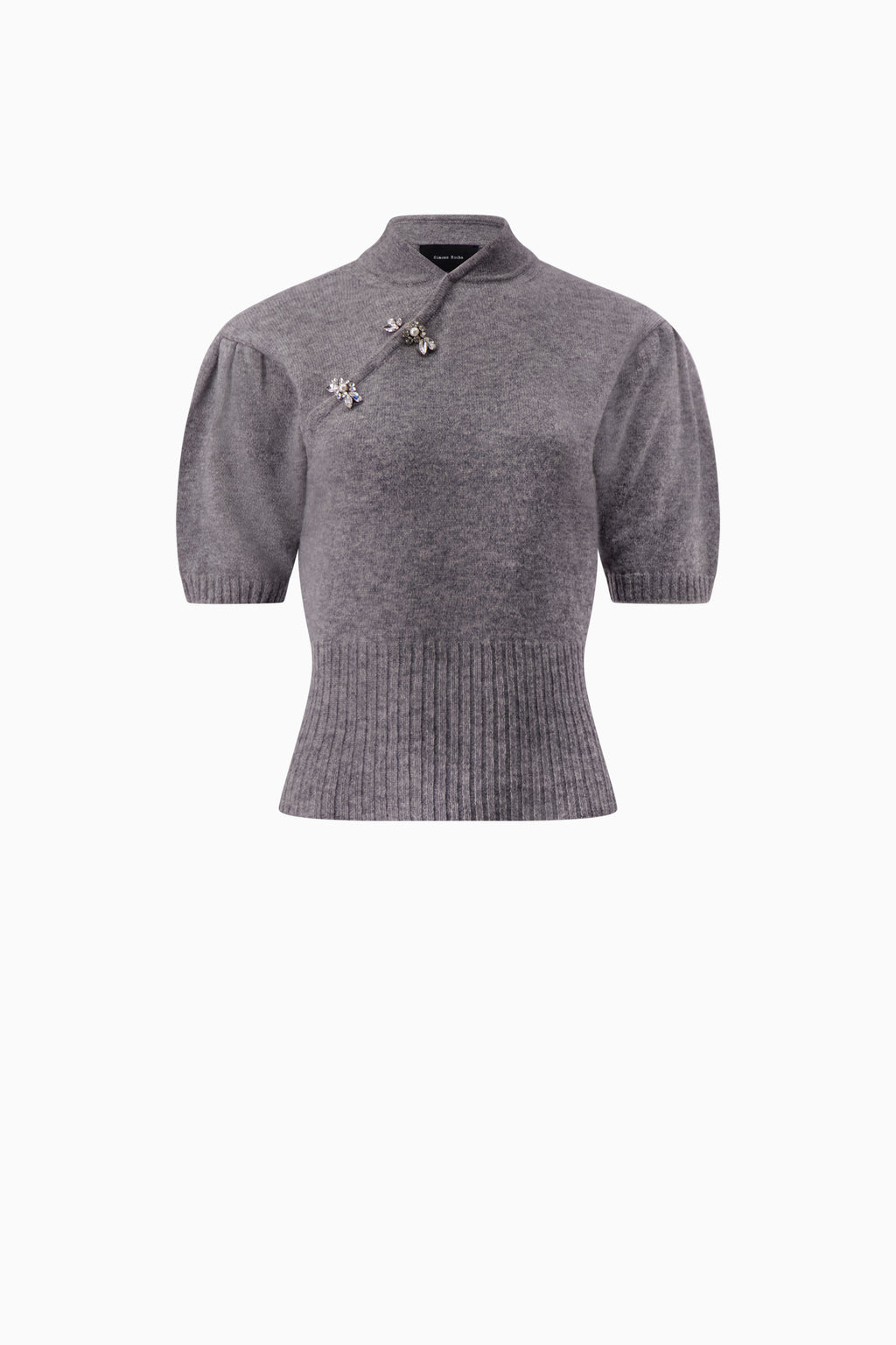 Mandarin Collar Cashmere Jumper