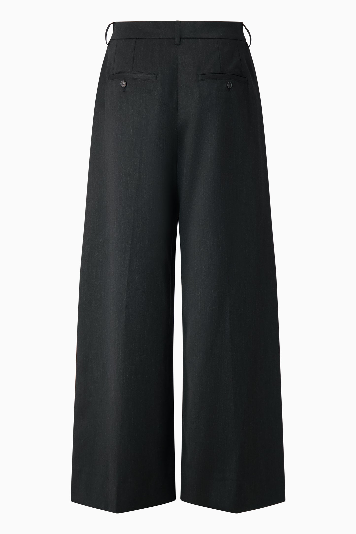 Pleated Wide Leg Trousers