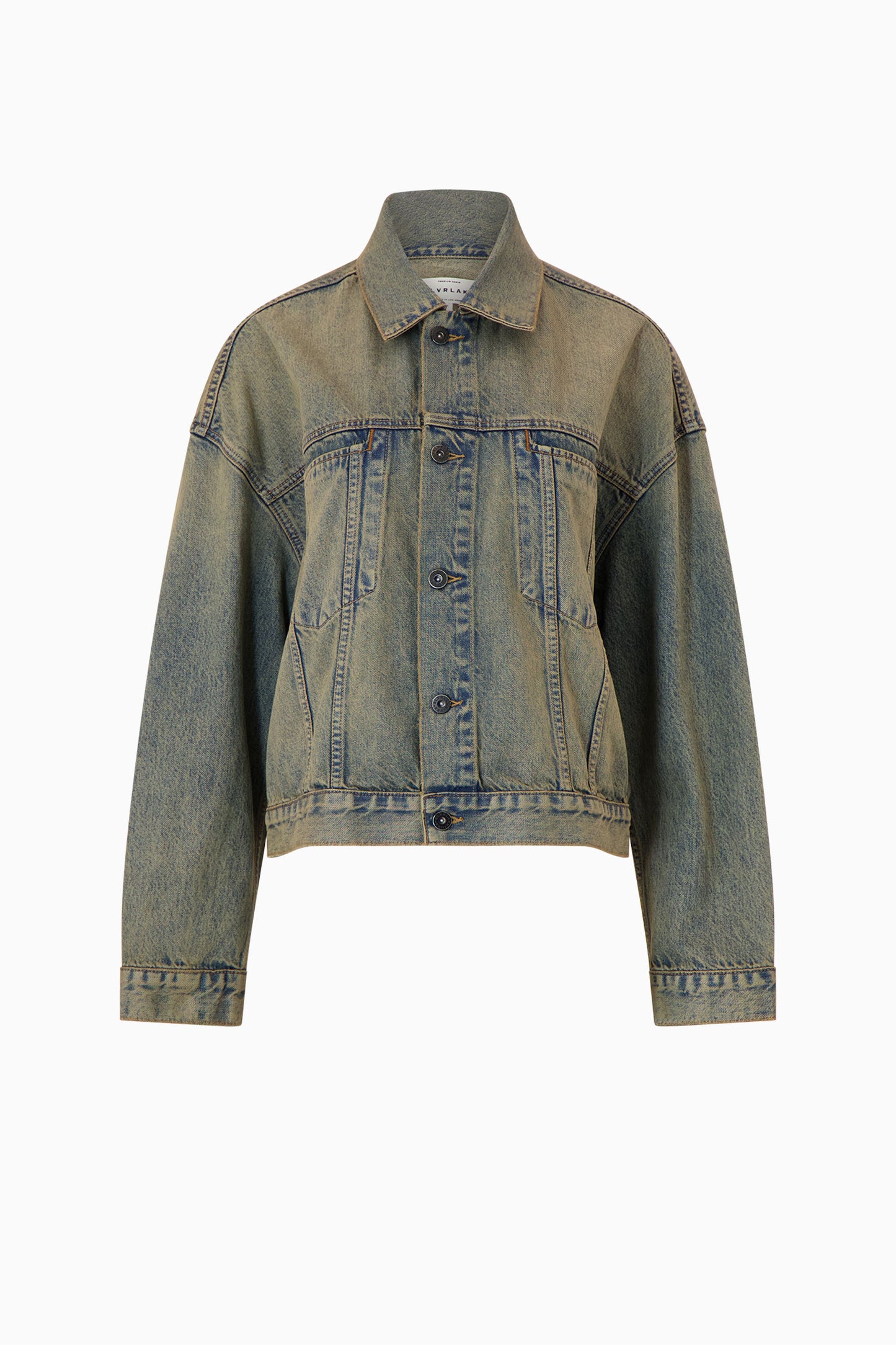 Boston Trucker Jacket - Indigo Rust