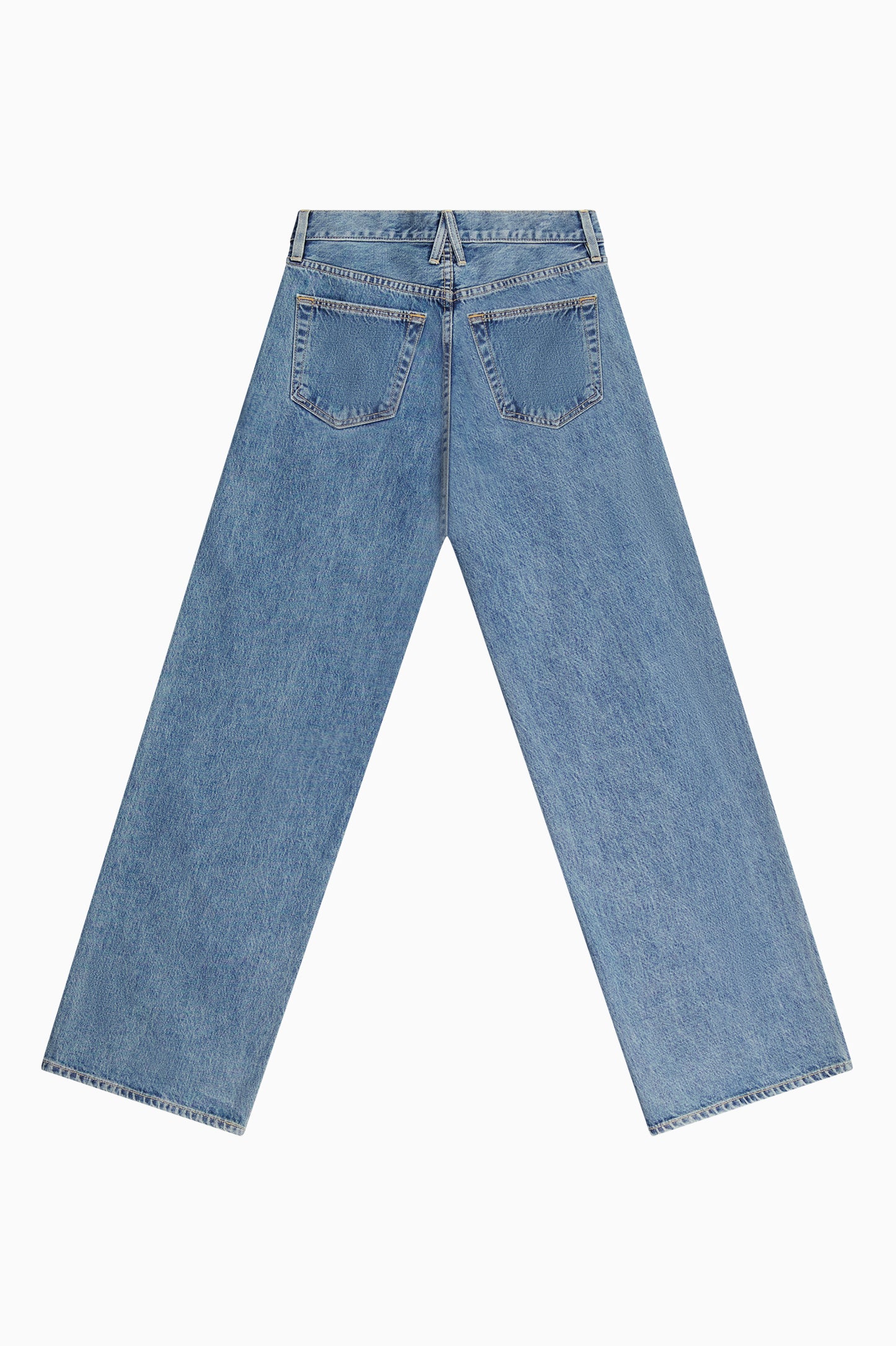 Mica low wide-leg jeans "Born To Run"