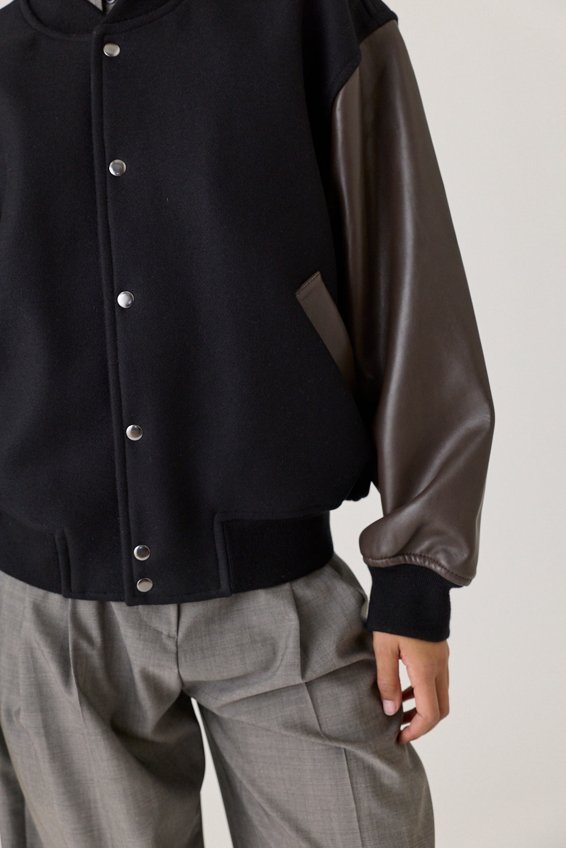 Alph Leather Bomber Jacket