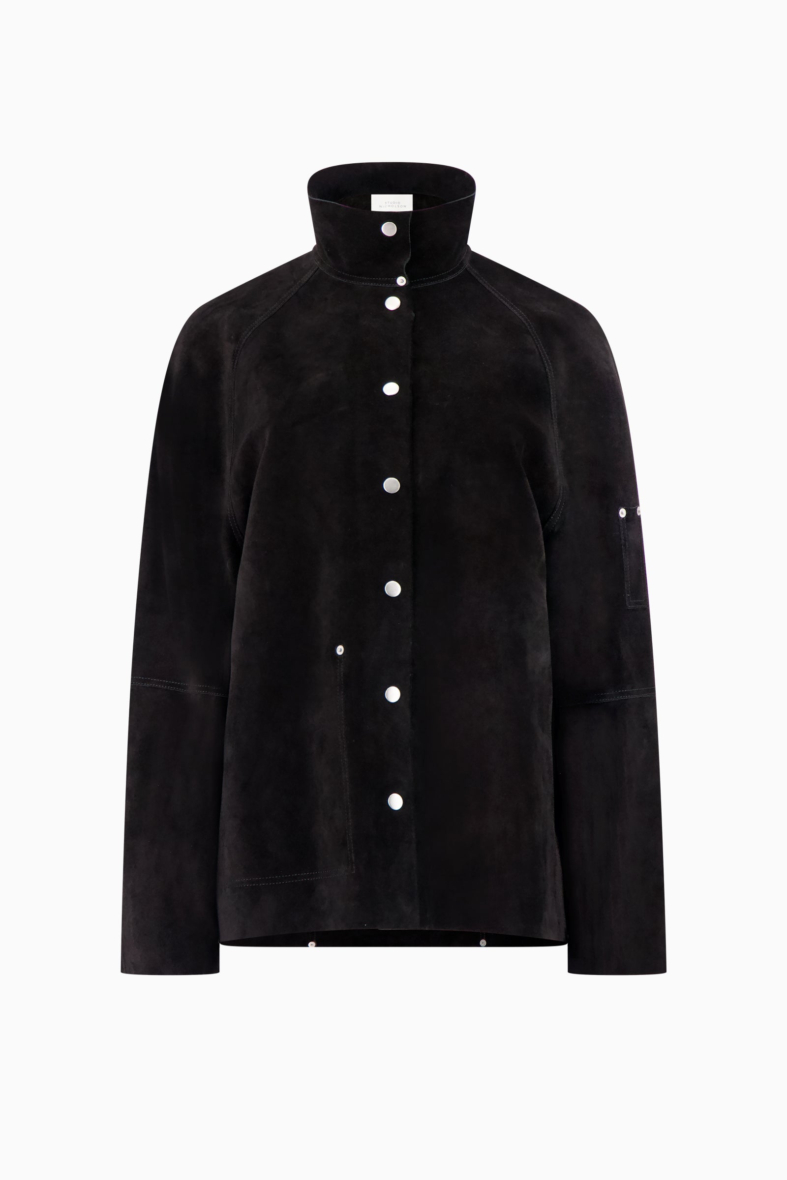 Suede Utility Jacket