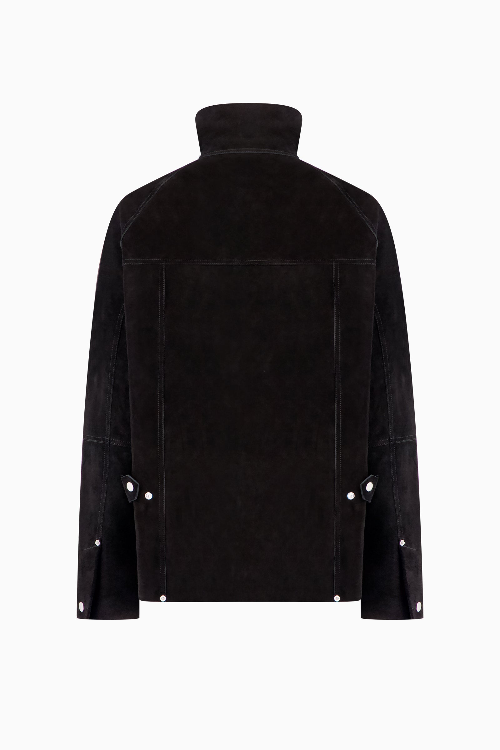 Suede Utility Jacket